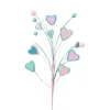 Picks^Liberty Floral Layered Pastel Heart Pick