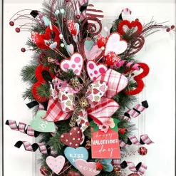 Picks^Liberty Floral Layered Pastel Heart Pick