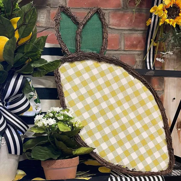 Wall Decor^Craig Bachman Lemon Fabric Grapevine Door Design