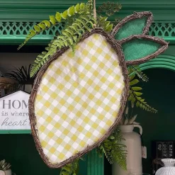 Hanging Decor^Craig Bachman Lemon Fabric Grapevine Door Design