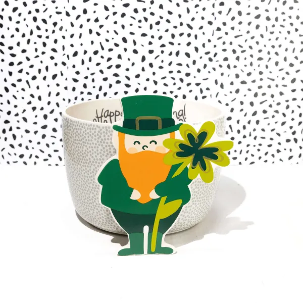 St. Patrick's Day^Happy Everything Leprechaun Big Attachment By !
