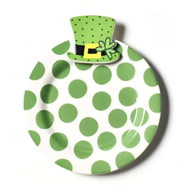 Kitchen & Dining^Happy Everything Leprechaun Hat Embellishment Plate By !