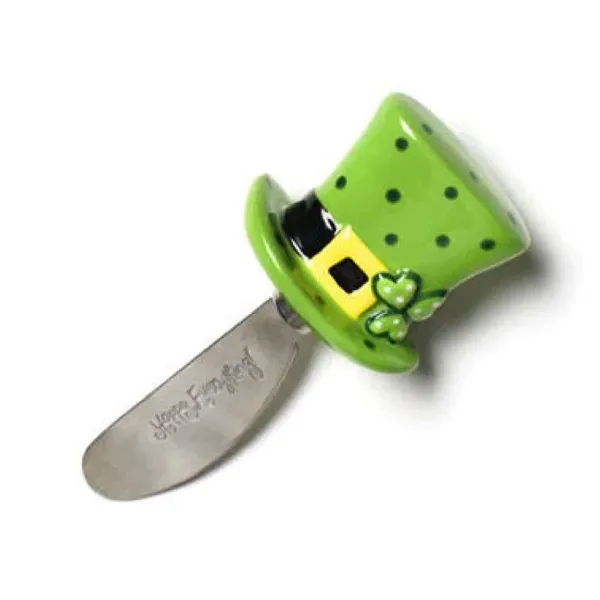 Table Decor^Happy Everything Leprechaun Hat Embellishment Appetizer Spreader