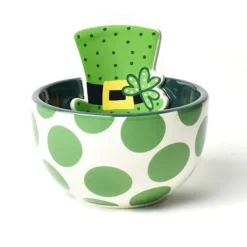 St. Patrick's Day^Happy Everything Leprechaun Hat Embellishment Bowl By !