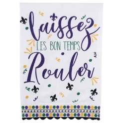 Mardi Gras^Glory Haus Let The Good Times Roll Tea Towel