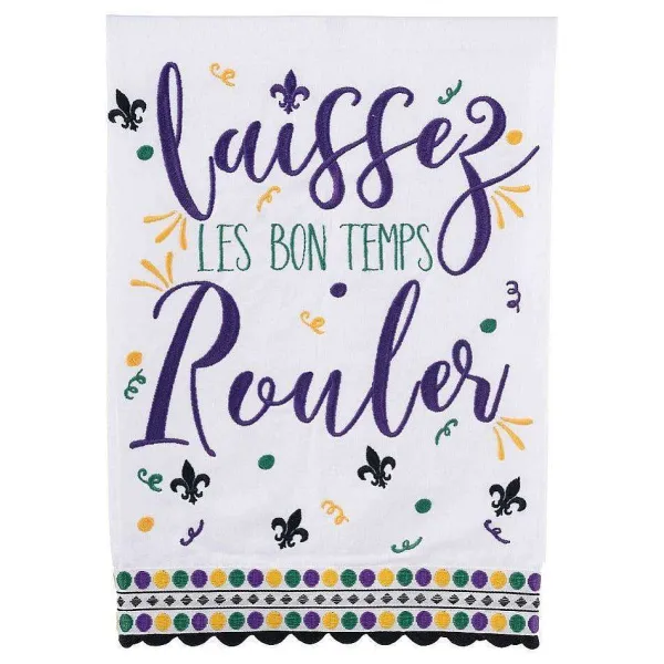 Kitchen & Dining^Glory Haus Let The Good Times Roll Tea Towel