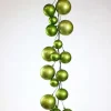 St. Patrick's Day^Farrisilk Lime Green Ball Garland, 10'