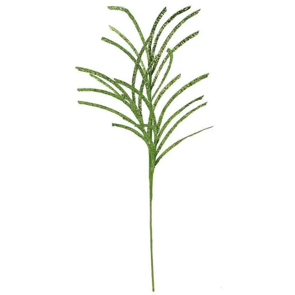 Spring Sprays^Craig Bachman Lime Green Glittered Grass Spray