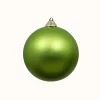St. Patrick's Day^Farrisilk Lime Green Matte Ball Ornament, 4"