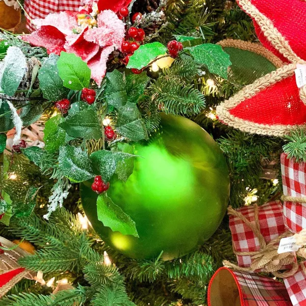 Ball Ornaments^Farrisilk Lime Green Matte Ball Ornament, 4"