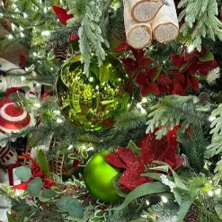 Ball Ornaments^Farrisilk Lime Green Shiny Ball Ornament, 8"