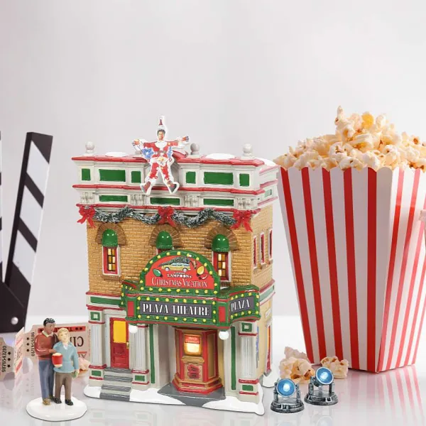 Table Decor^Department 56 Lit Movie Premiere Lights, Dept. 56 Village