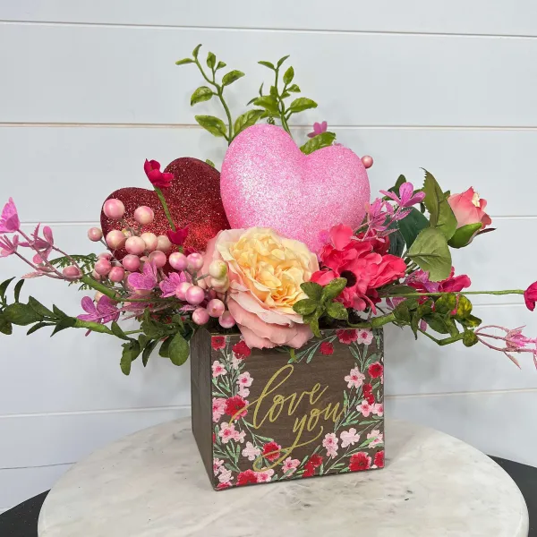 Creations^* Love You Valentine Arrangement