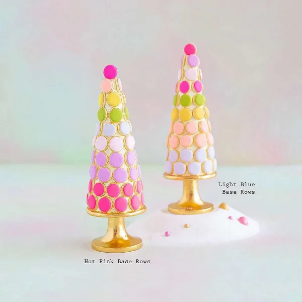 Figurines^Glitterville Macaron Tree Tabletop By