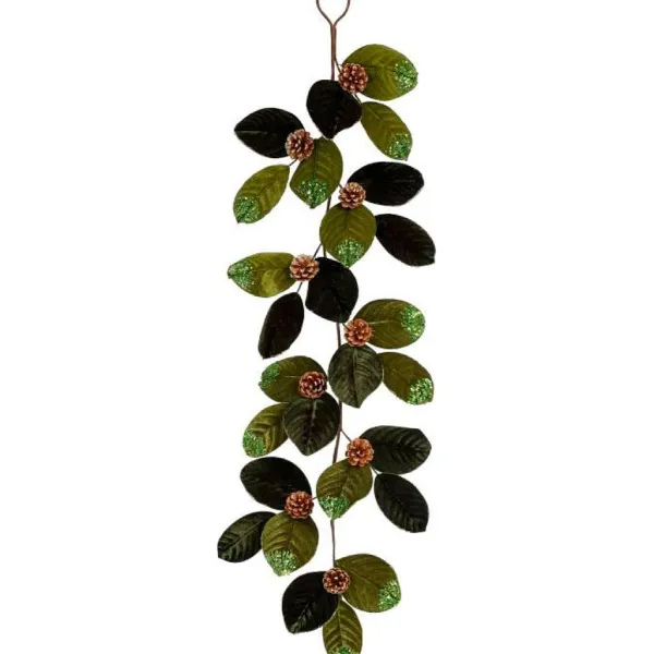 Table Decor^Mark Roberts Magnolia With Pinecone Garland