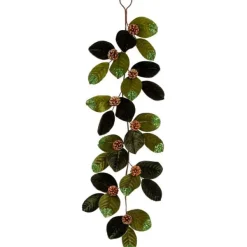 Wall Decor^Mark Roberts Magnolia With Pinecone Garland