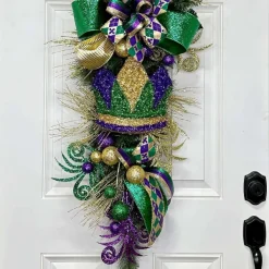 Mardi Gras^Craig Bachman Mardi Gras Crown Ornament