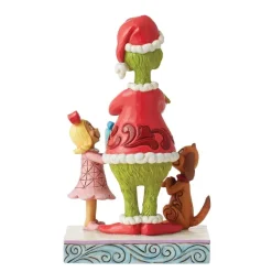 Home Accents^Department 56 Max And Cindy Giving Gift To Grinch Figurine, Dept. 56 Village