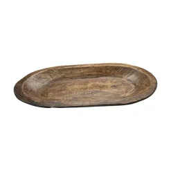 Dough Bowls^Forever Green Art Medium Carved Dough Bowl