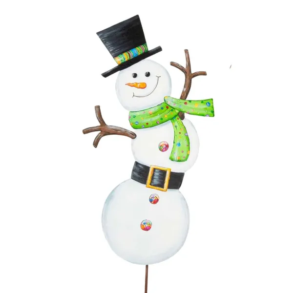 Winter^The Round Top Collection Merry & Bright Snowman