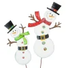 Pot Stakes^The Round Top Collection Merry & Bright Snowman