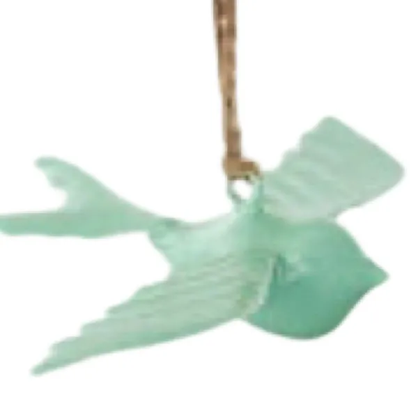 Spring^180 Degrees Metal Bird Ornament