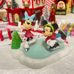 Table Decor^Department 56 Mickey & Minnie Go Skating, Dept. 56 Village