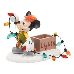 Table Decor^Department 56 Mickey Lights Up Christmas, Dept. 56 Village