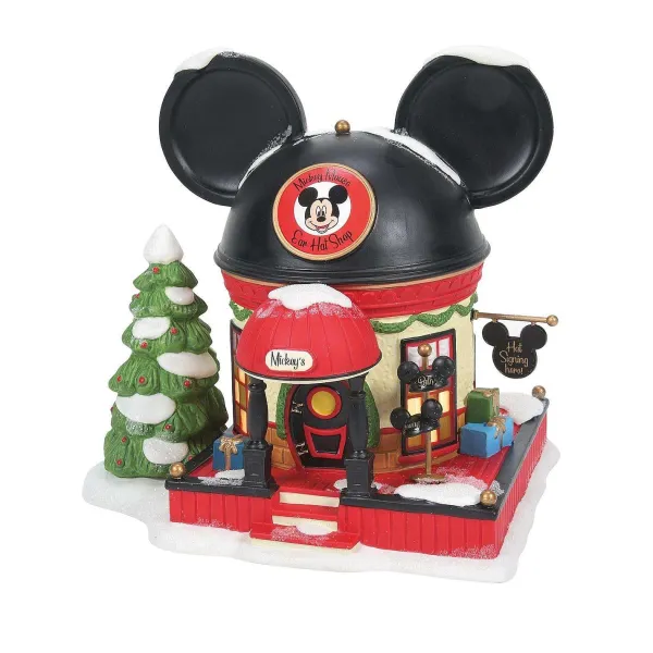 Table Decor^Department 56 Mickey's Ear Hat Shop, Dept. 56 Village