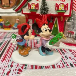 Table Decor^Department 56 Mickey's Mistletoe Surprise, Dept. 56 Village