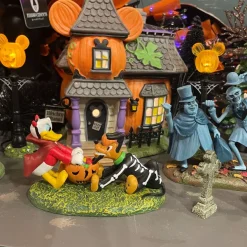 Table Decor^Department 56 Mickey's Pumpkintown Street Lights, Dept. 56 Village