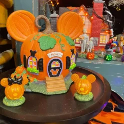 Table Decor^Department 56 Mickey's Pumpkintown Topiaries, Dept. 56 Village