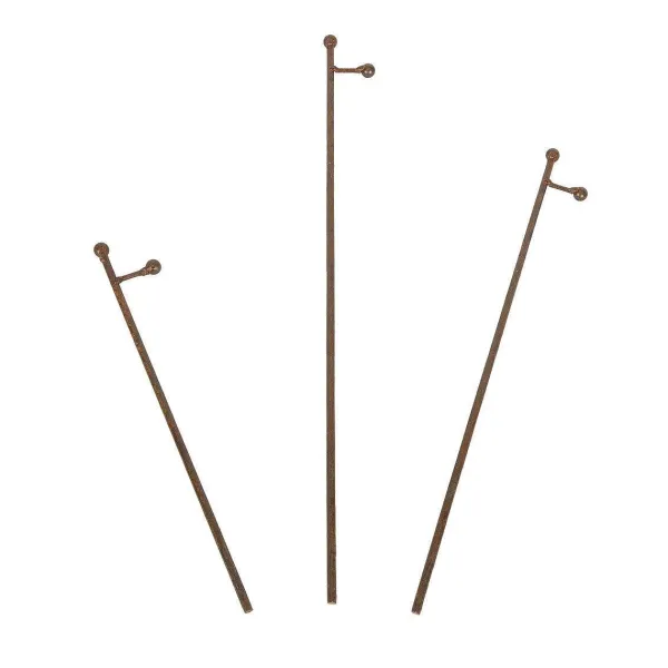 Table Decor^The Round Top Collection Mini Gallery & Charm Stake, Brown
