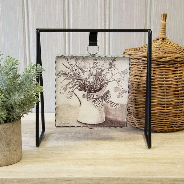 Wall Decor^The Round Top Collection Mini Gallery Art & Charm Stand