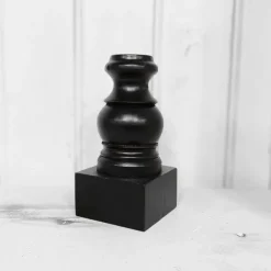 Table Decor^The Round Top Collection Mini Gallery Black Display Pole, Small