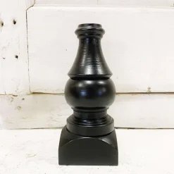 Table Decor^The Round Top Collection Mini Gallery Black Display Pole, Small