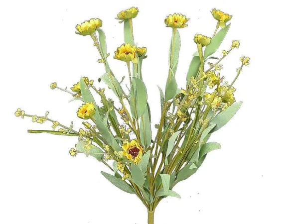 Floral^Liberty Floral Mini Sunflower Grass Bush