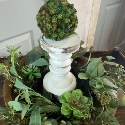 Door Decor^CRI Mix Succulent Wreath 6"