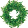 Wreaths^Liberty Floral Mixed Greens Wreath