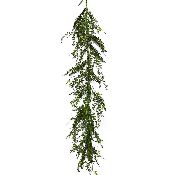 Greenery^Liberty Floral Mixed Leaf Fern Garland