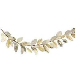 Table Decor^Craig Bachman Mixed Metallic Magnolia Leaf Garland