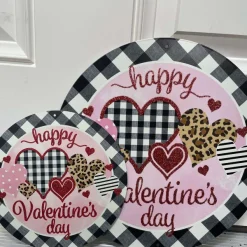 Wall Decor^Craig Bachman Mixed Print Happy Valentine's Day Sign, 8