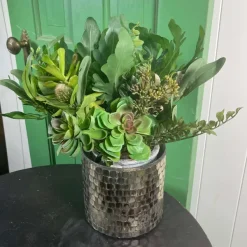 Floral Decor^CRI Mixed Succulent Bouquet