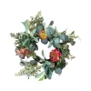 Succulents^CRI Mixed Succulent Wreath 6"