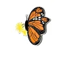 Spring^Happy Everything Monarch Big Attachment By !