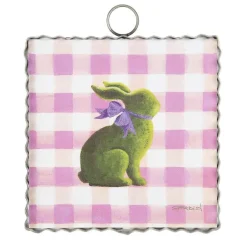 Table Decor^The Round Top Collection Moss Bunny Mini Gallery Art