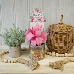 Table Decor^The Round Top Collection Mr. & Mrs. Wedding Cake Finial