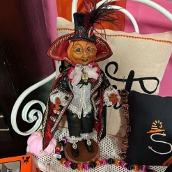 Table Decor^Mark Roberts Mr. Pumpkin Head, Small