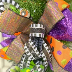 Ribbon^Direct Export Co. Multicolored Metallic Ribbon, 2.5"X 10Yd
