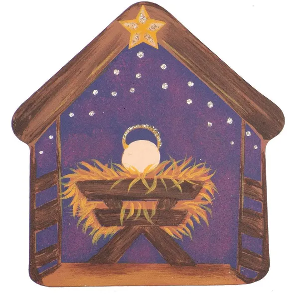 Wall Decor^The Round Top Collection Nativity Magnet